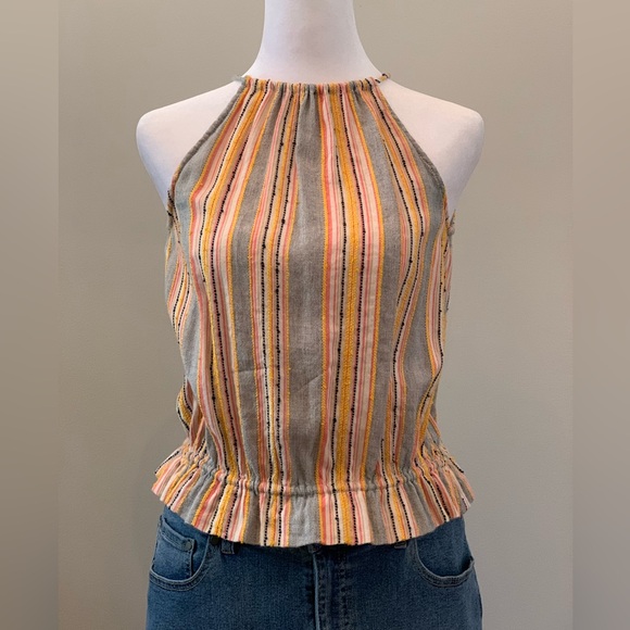 Open Back Halter Top - Picture 1 of 7